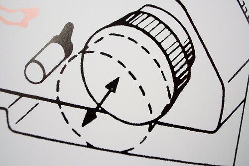The dashed line
