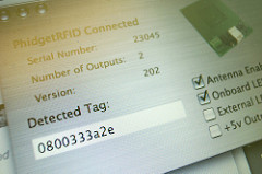 Detected tag