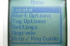 Loc8tor menu