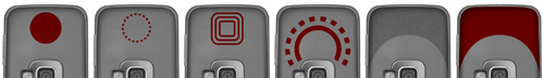 NFC phone icon sketches