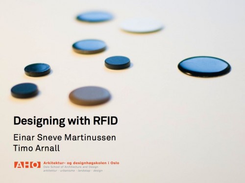 Designing with RFID