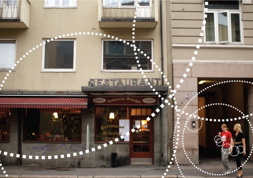 Wireless wifi visualisation street