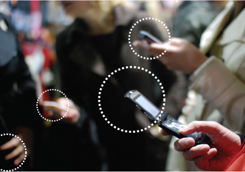 Wireless mobile visualisation street