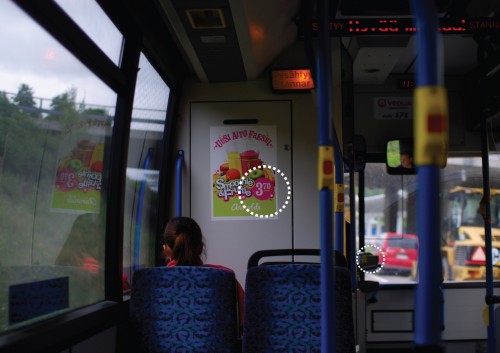 Wireless poster visualisation