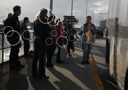 Wireless rfid visualisation street